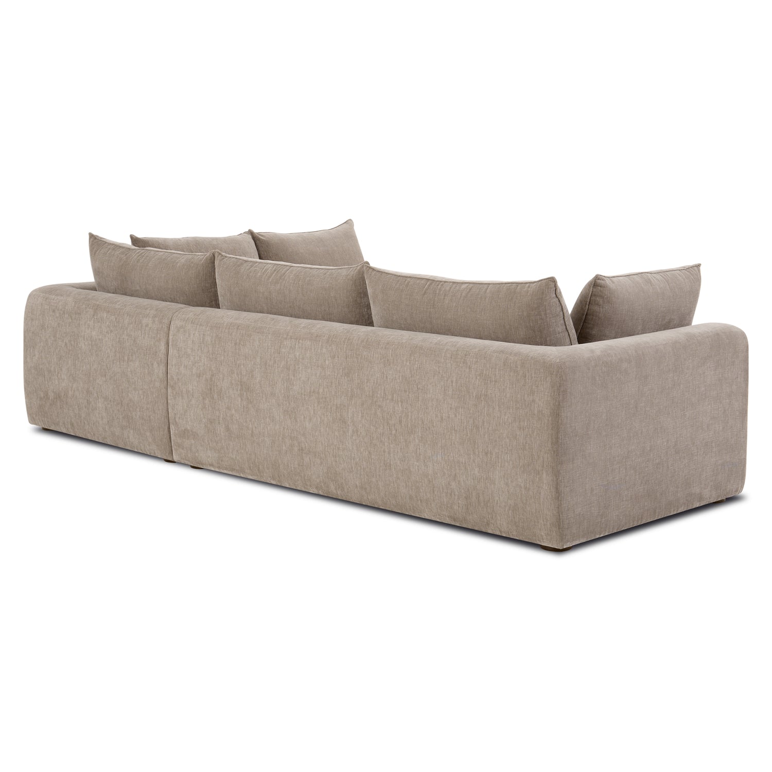 Marcel Right-Facing Corner Sectional | Taupe Brown 
