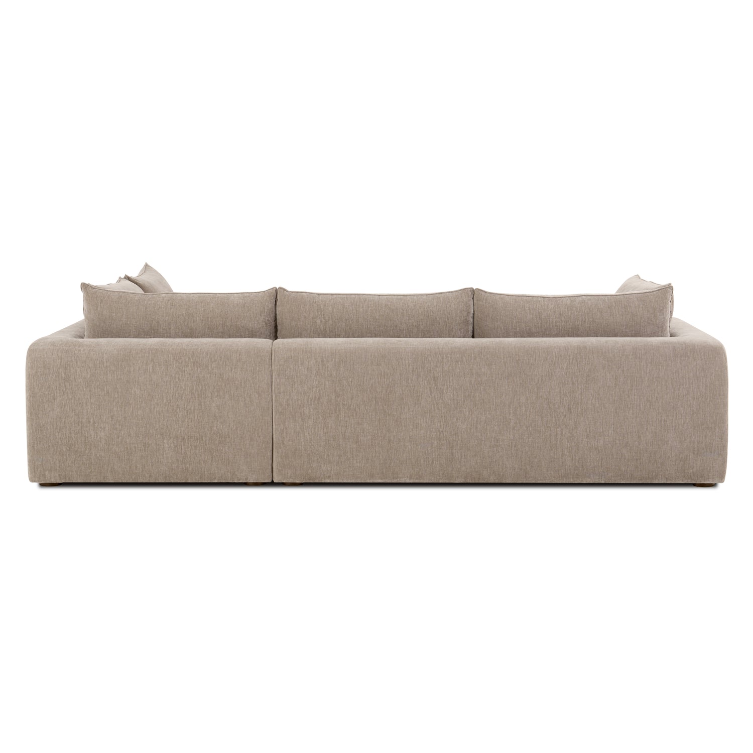 Marcel Right-Facing Corner Sectional | Taupe Brown 