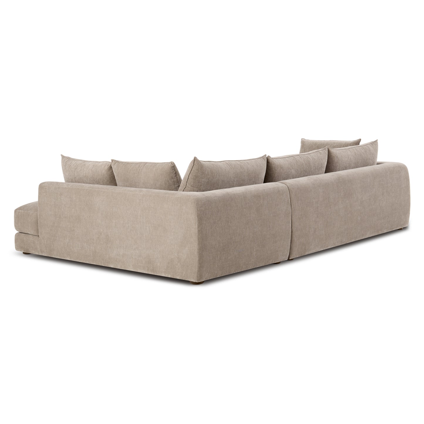 Marcel Right-Facing Corner Sectional | Taupe Brown