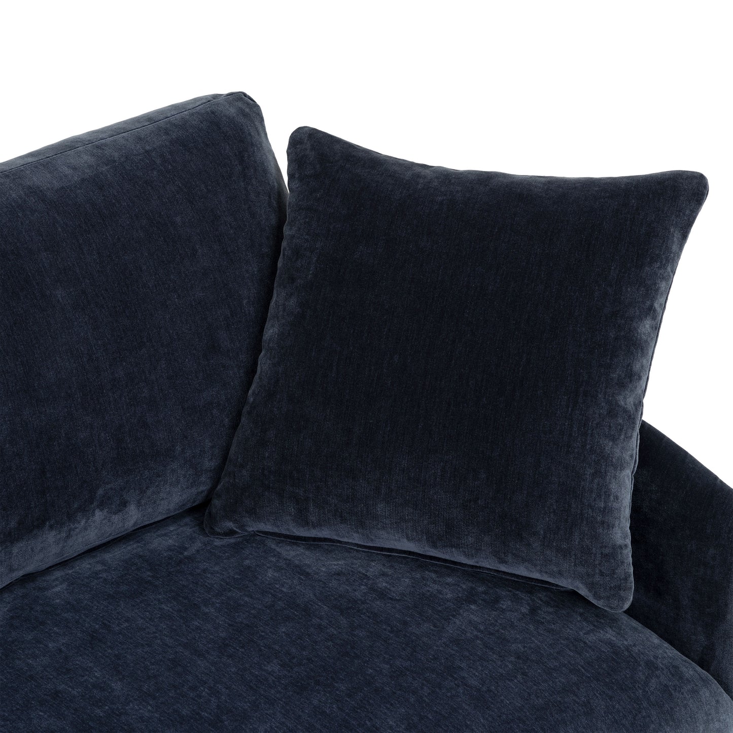 Rhodes 92" Velvet Sofa | Mystic Blue