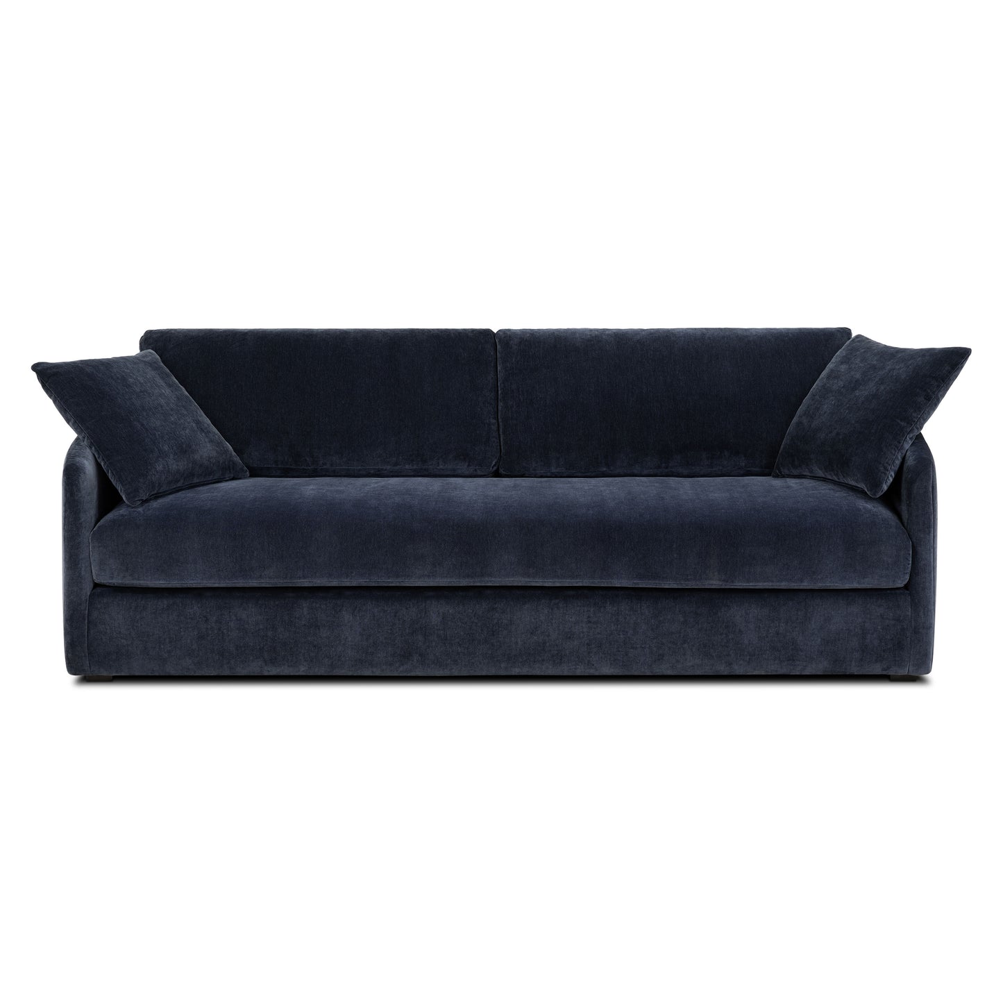 Rhodes 92" Velvet Sofa | Mystic Blue
