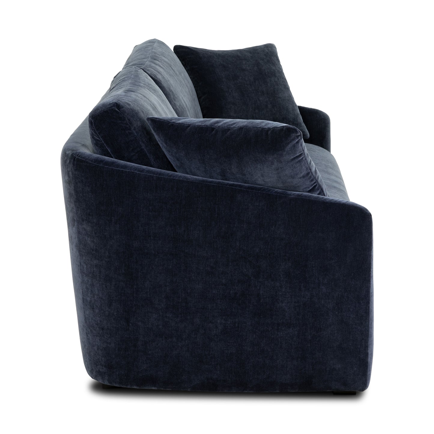 Rhodes 92" Velvet Sofa | Mystic Blue
