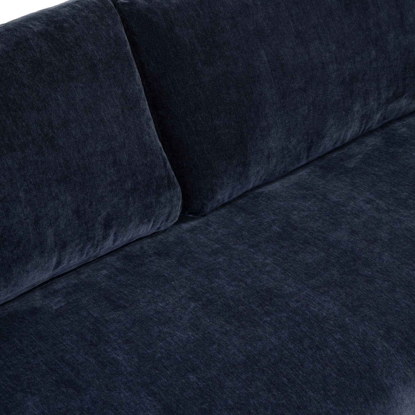 Rhodes 92" Velvet Sofa | Mystic Blue