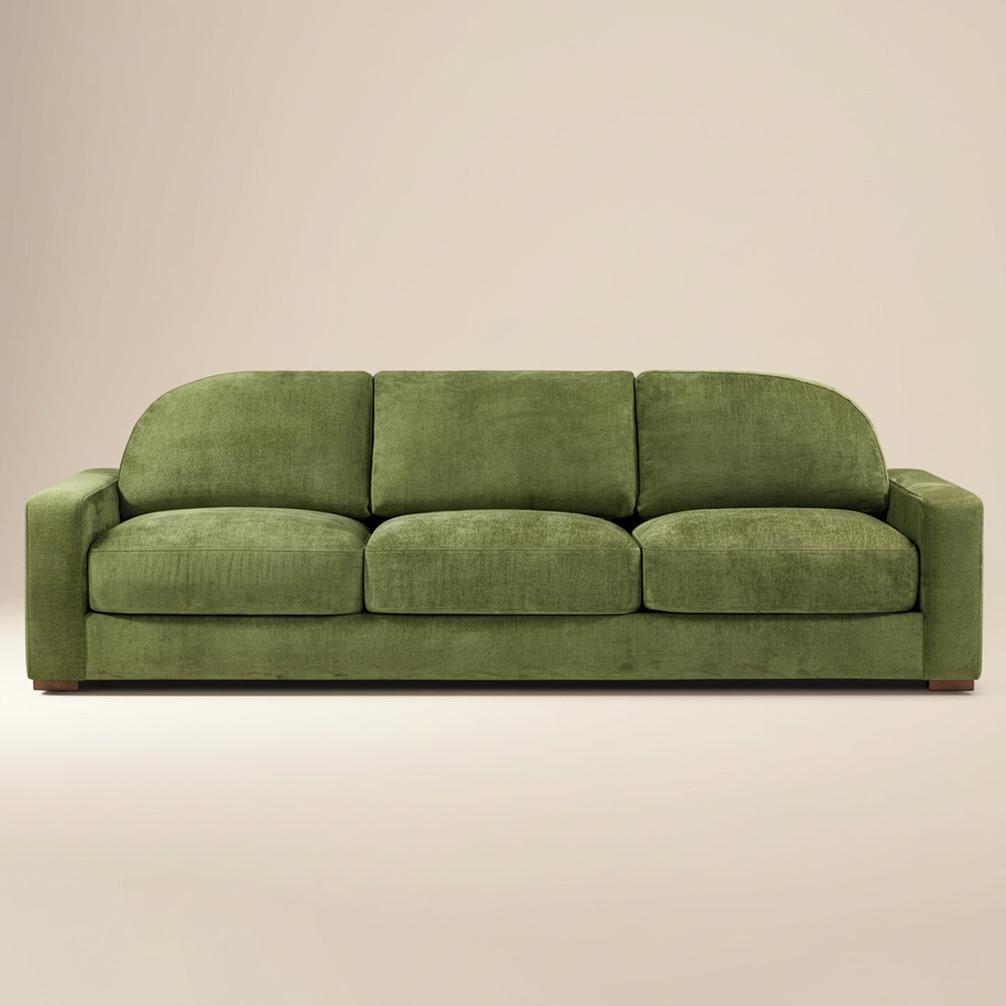Fano 99" Sofa | Distressed Green