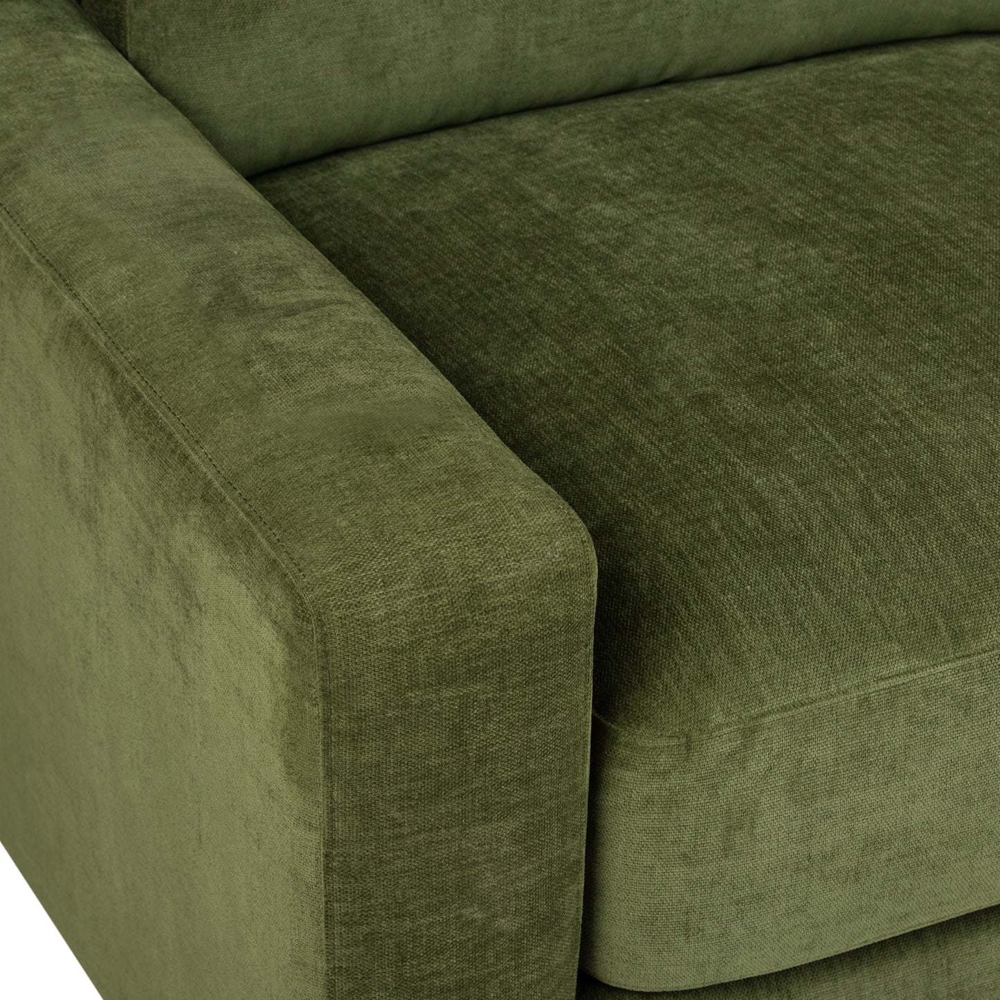 Fano 99" Sofa | Distressed Green