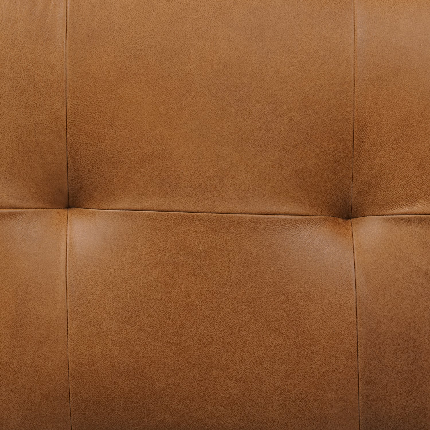 Capa Leather Ottoman | Saddle Tan 