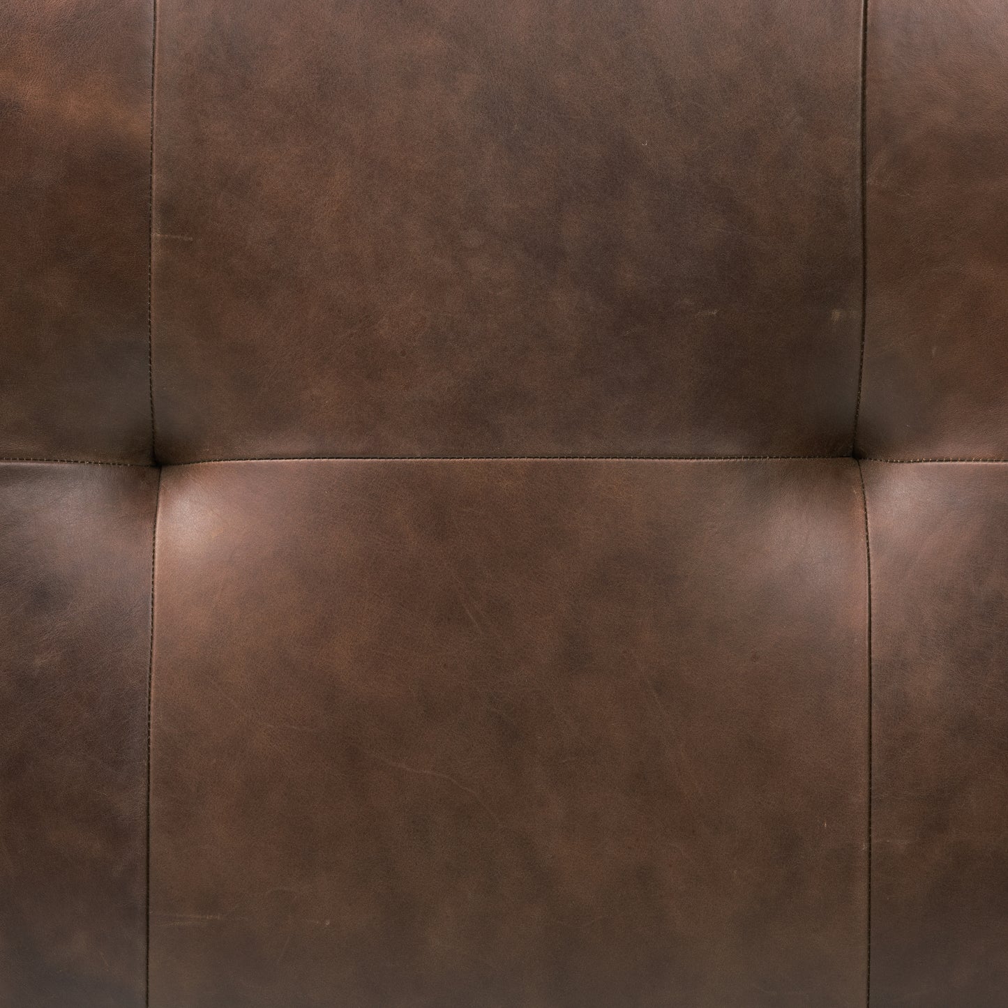 Capa Leather Ottoman | Chocolate Brown