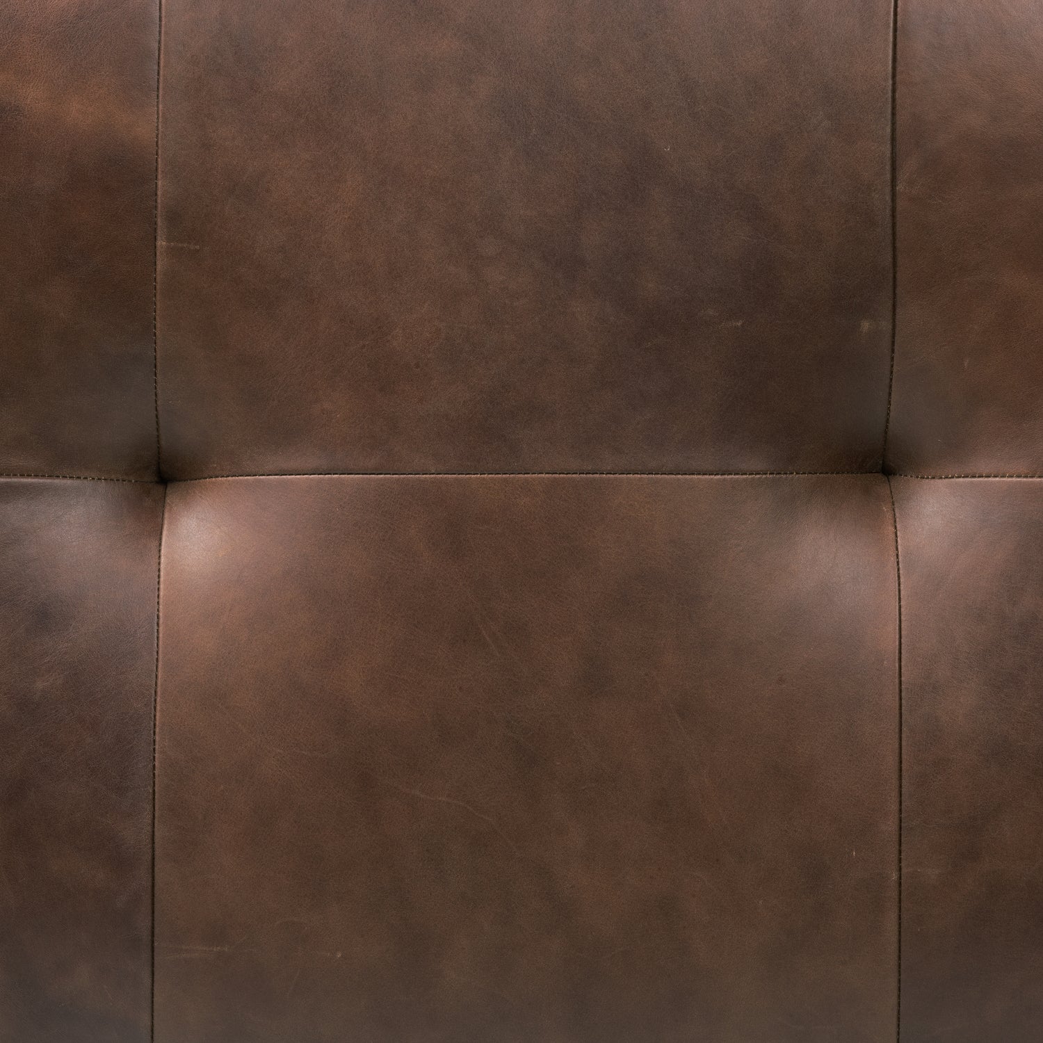 Capa Leather Ottoman | Chocolate Brown 