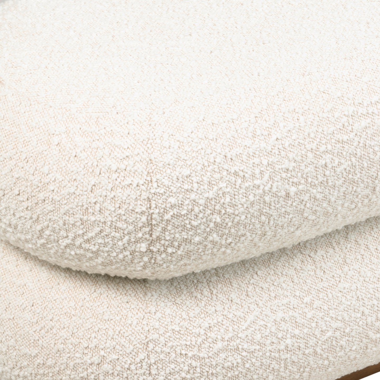 Varde Bench | Froth White Boucle