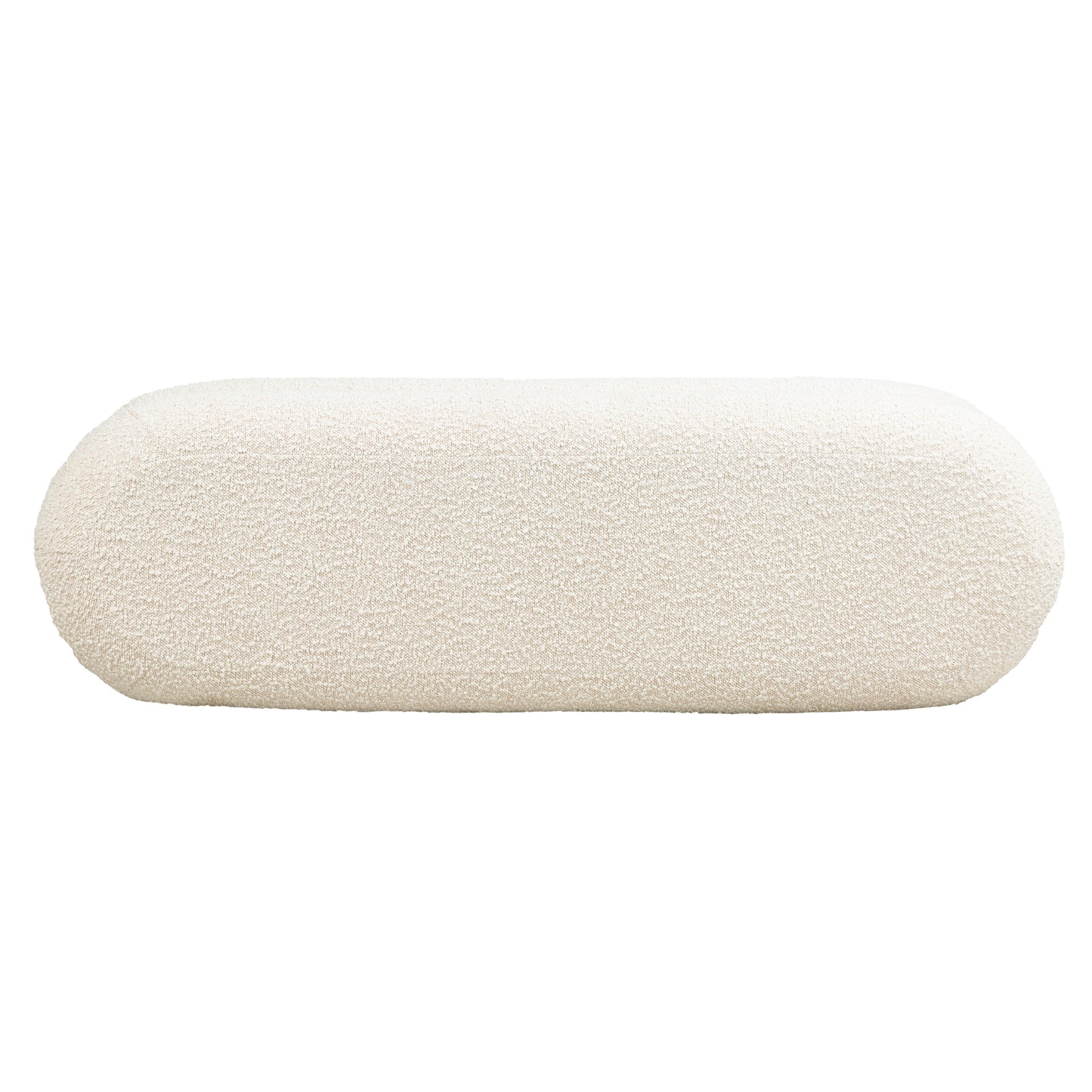 Varde Bench | Froth White Boucle