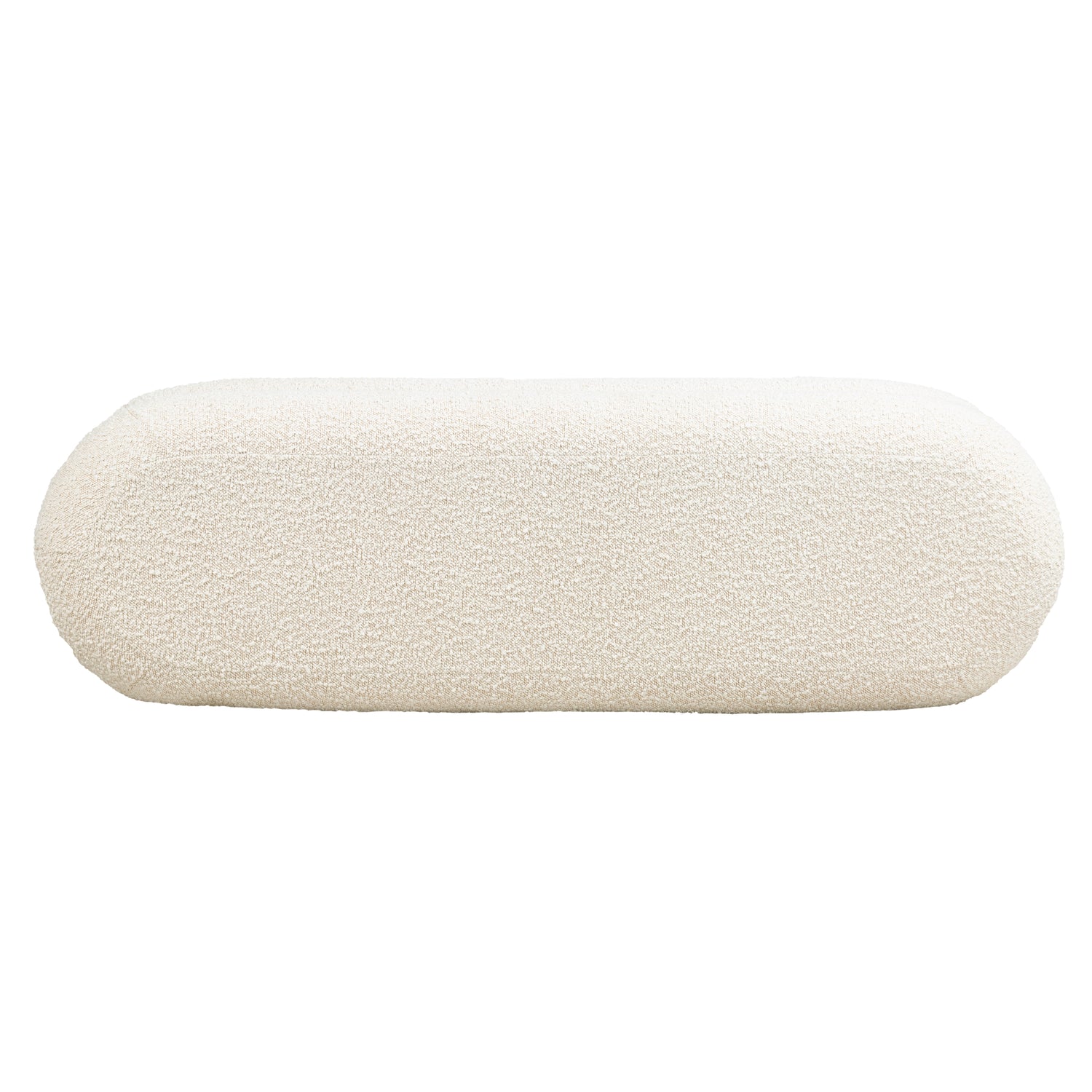 Varde Bench | Froth White Boucle 