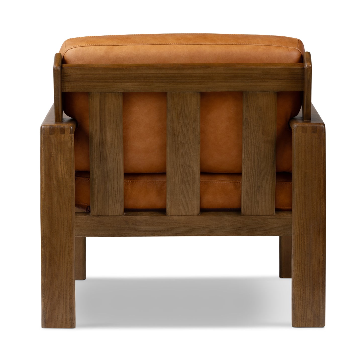 Skive Leather Lounge Chair | Cognac Tan