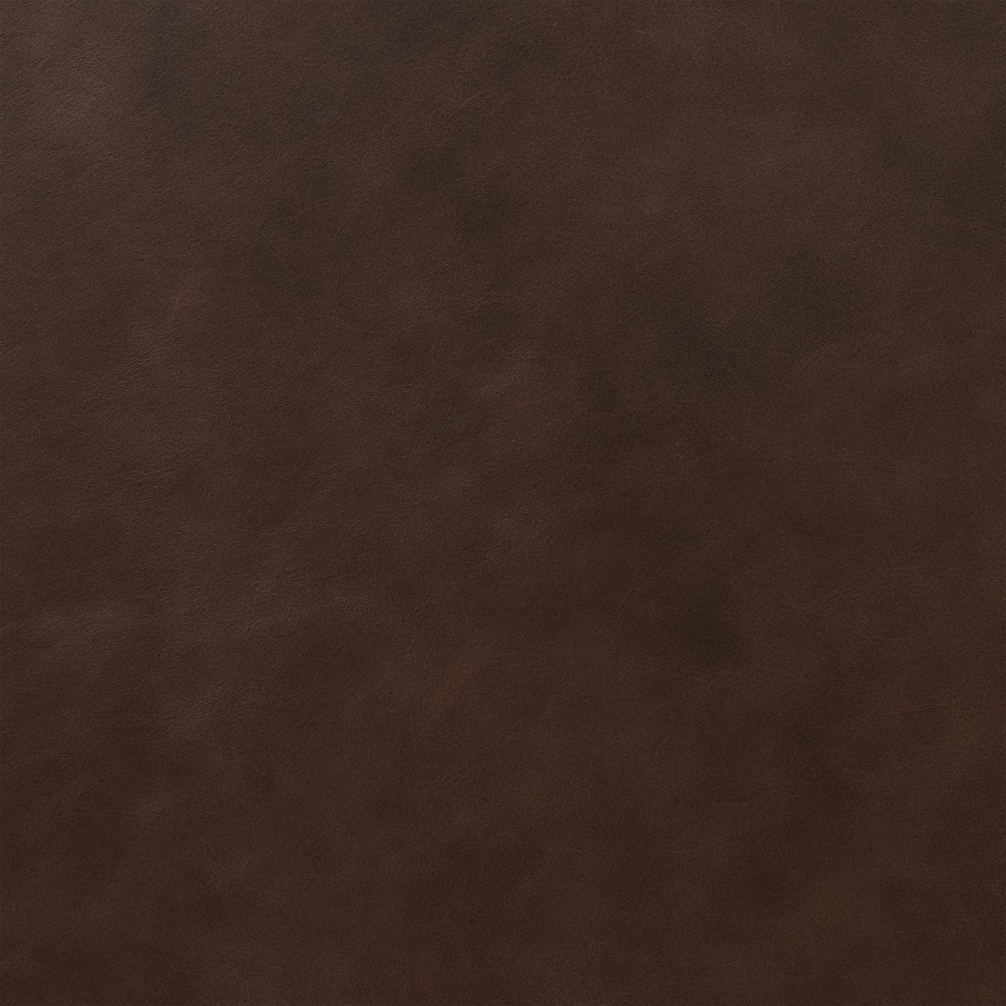 Herve Leather Storage Ottoman | Cocoa Brown