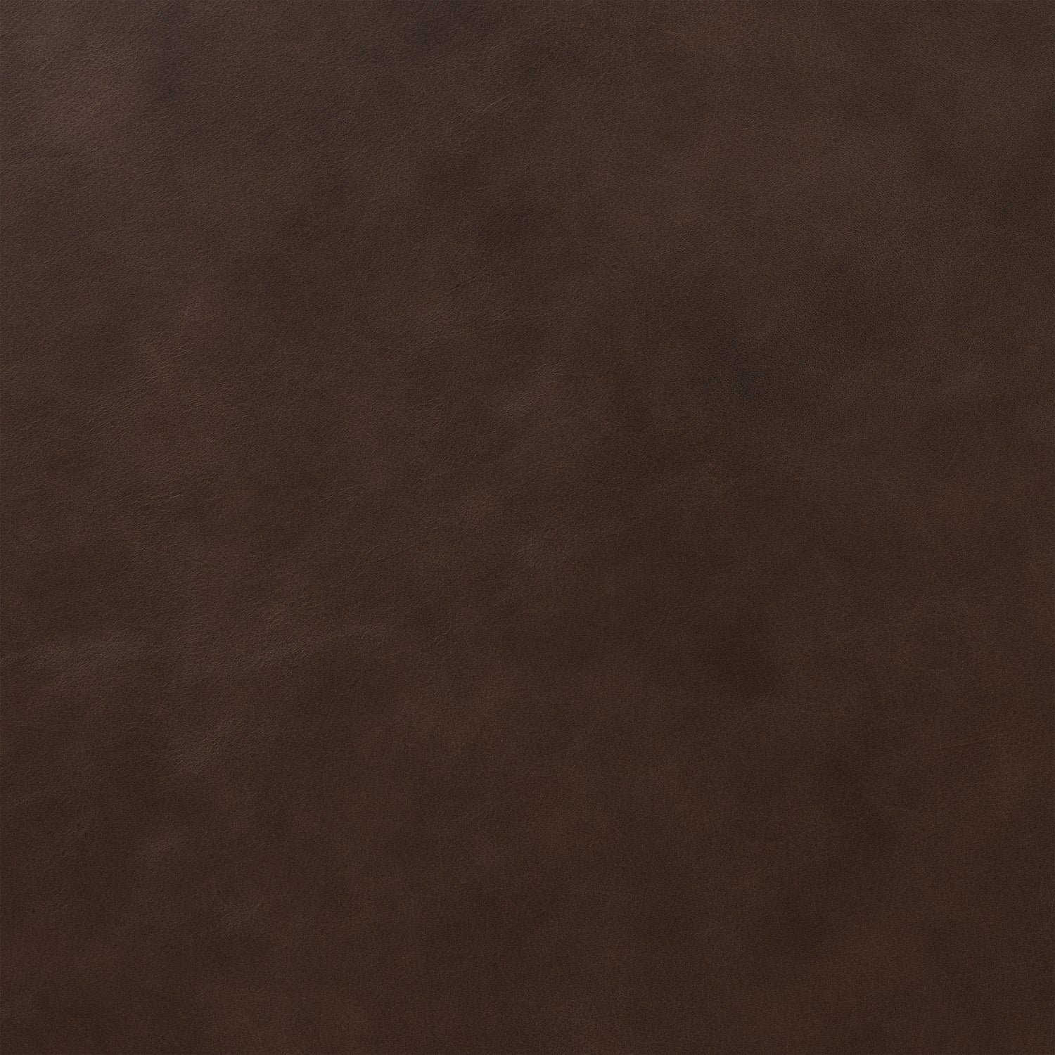 Herve Leather Storage Ottoman | Cocoa Brown 