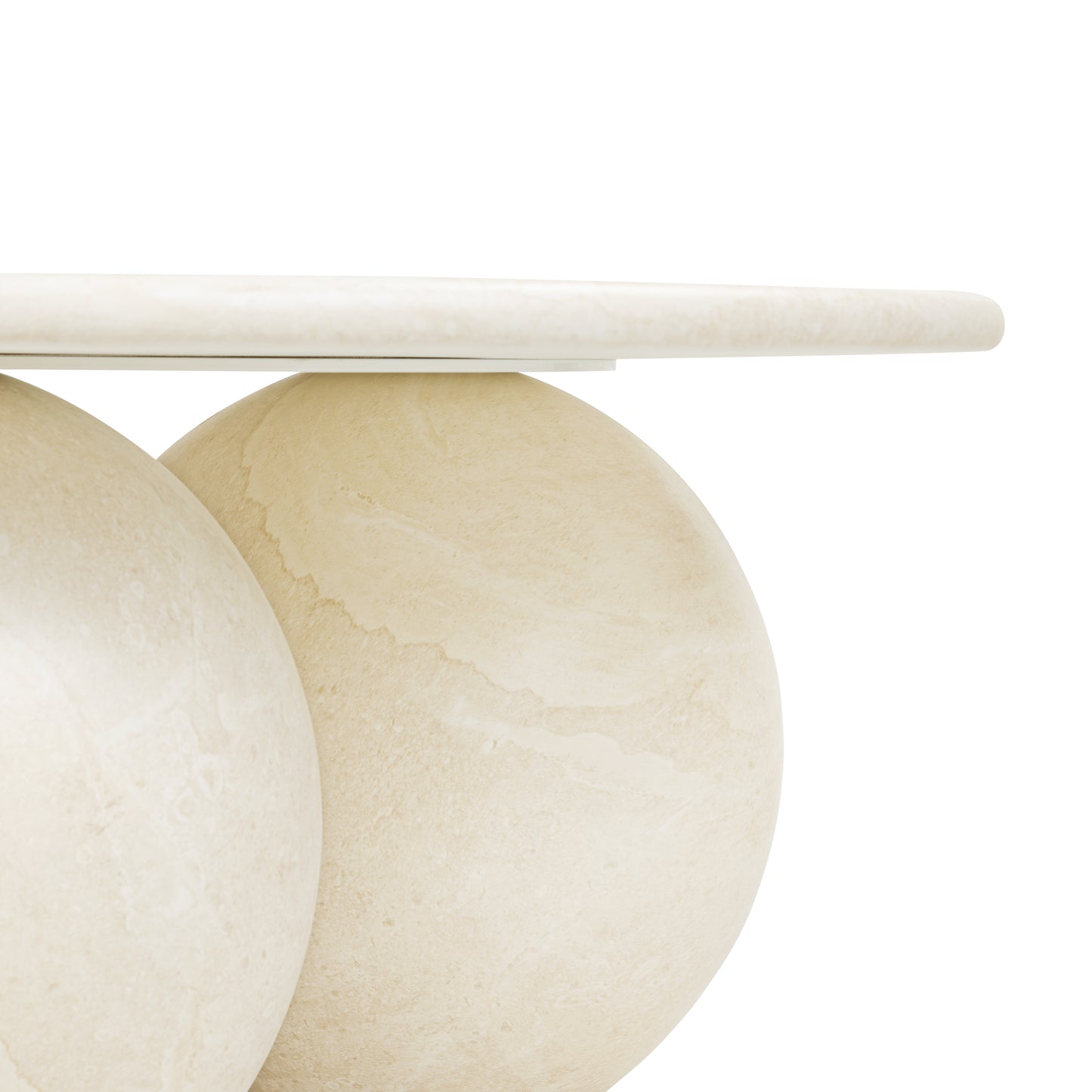 Marmo Coffee Table | Sandstone White