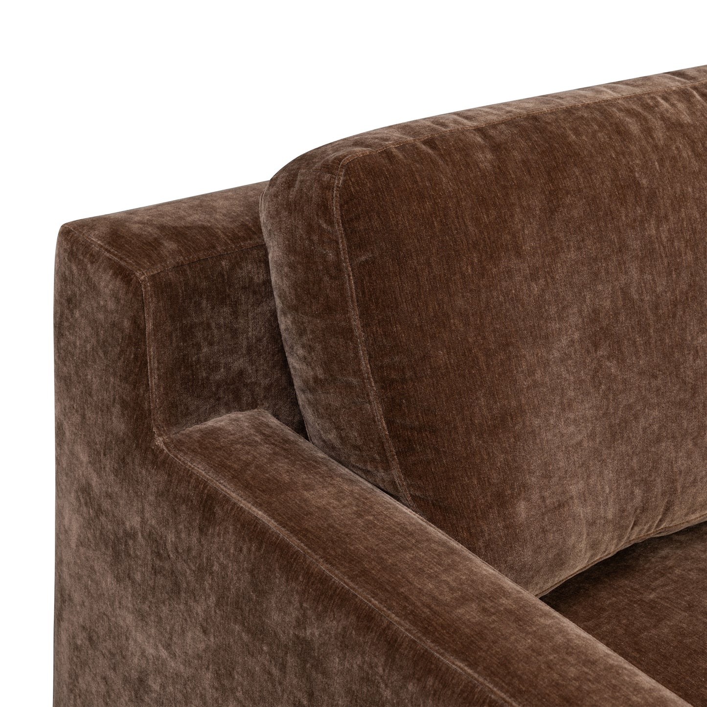 Zyon 105.5" Reversible Chaise Sectional | Bronzer Brown