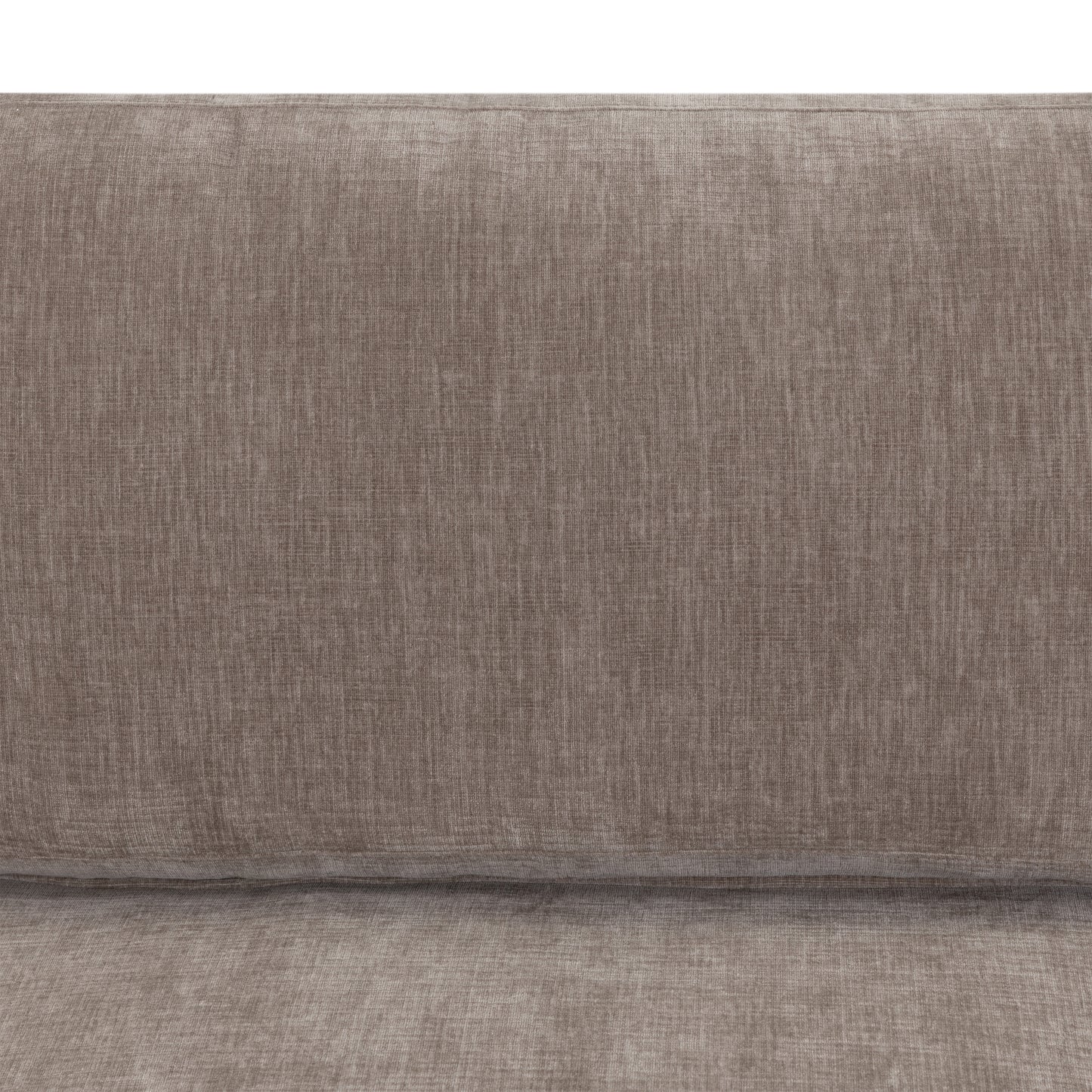 Zyon 105.5" Reversible Chaise Sectional | Taupe Brown