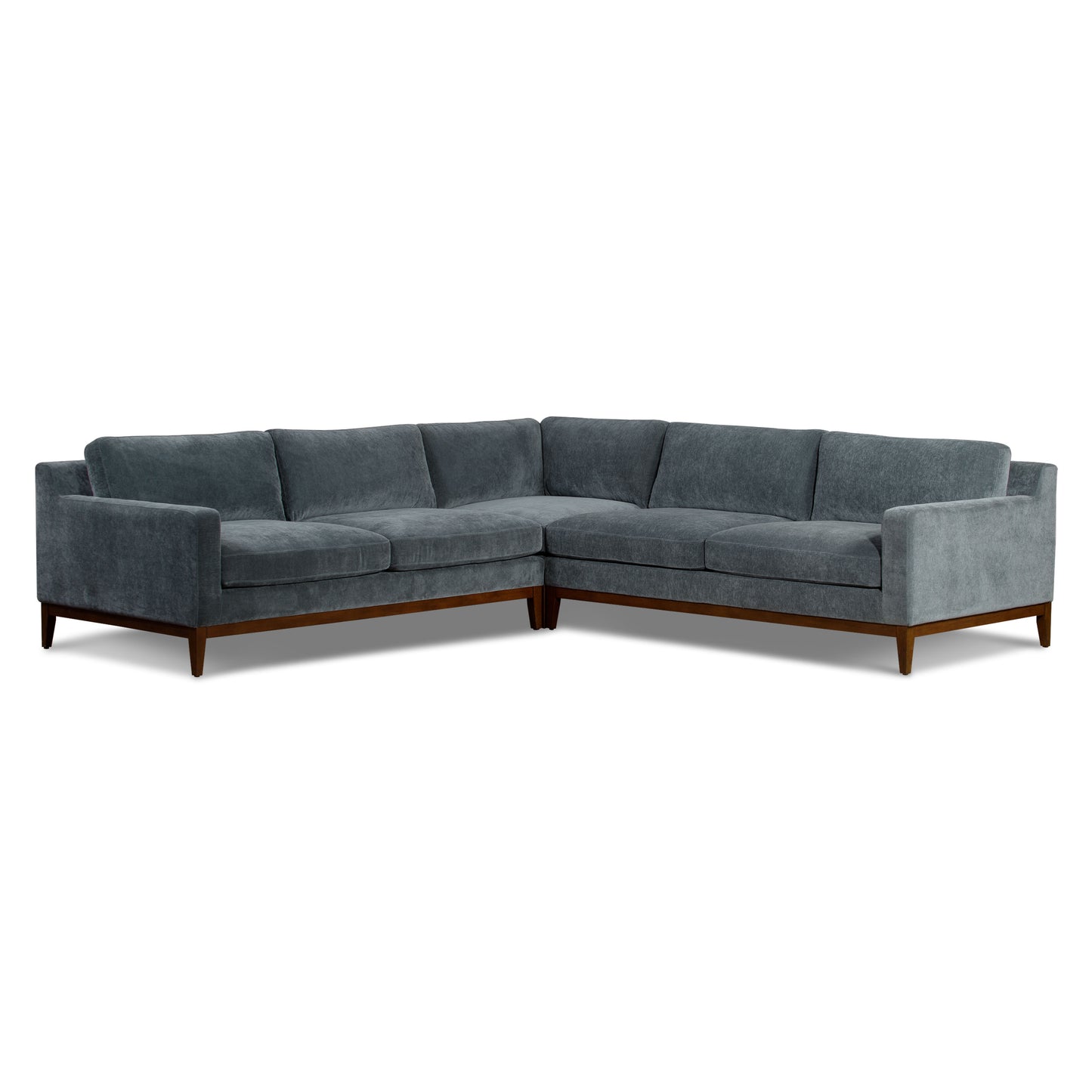 Zyon 116" Corner Sectional | Boreal Blue