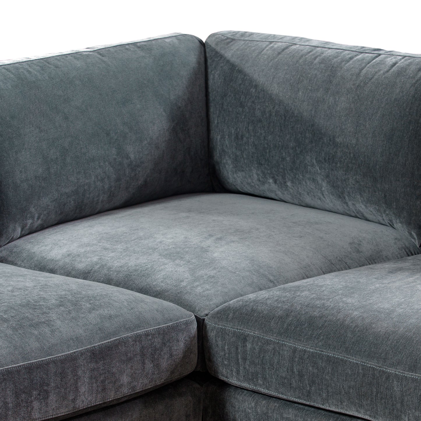 Zyon 116" Corner Sectional | Boreal Blue
