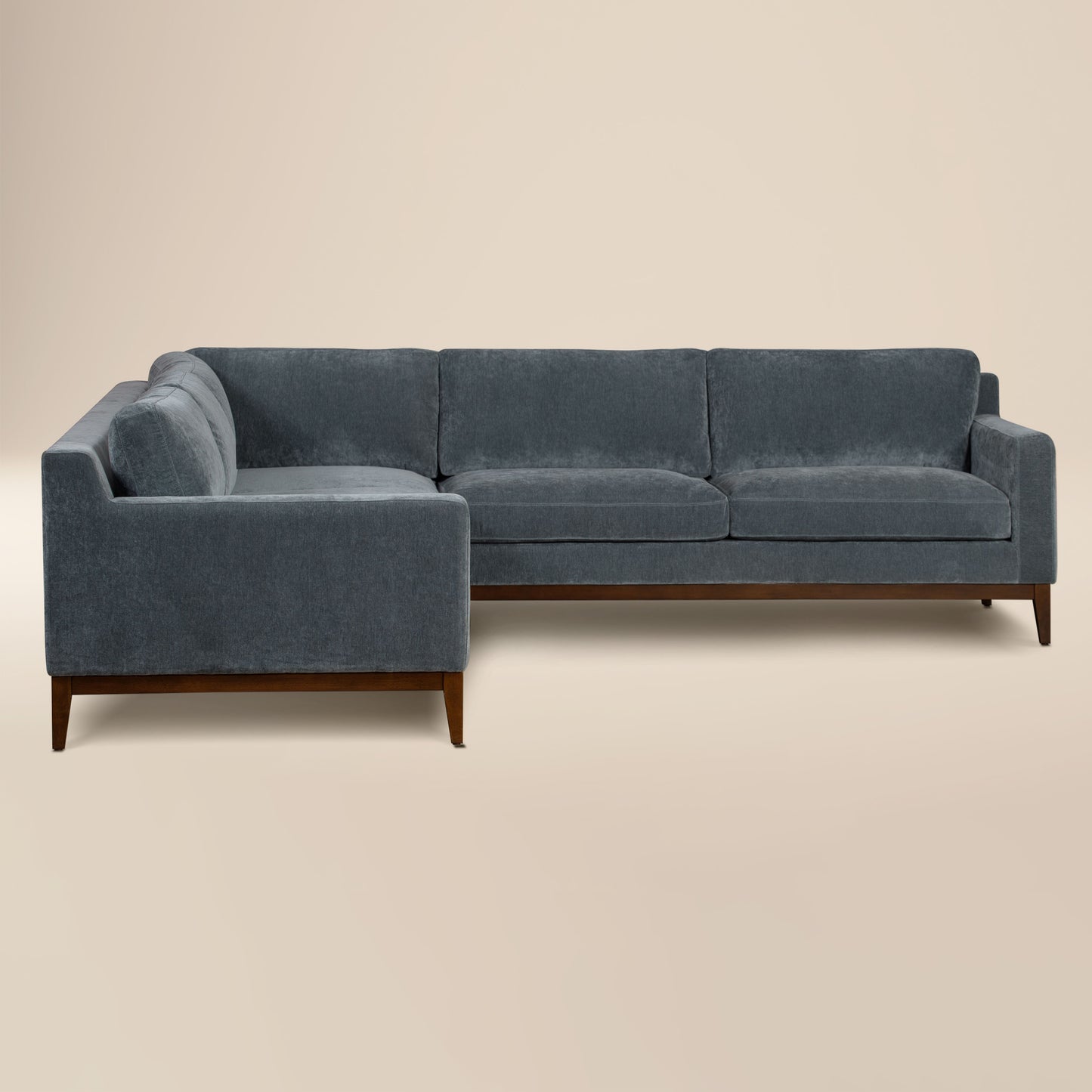 Zyon 116" Corner Sectional | Boreal Blue