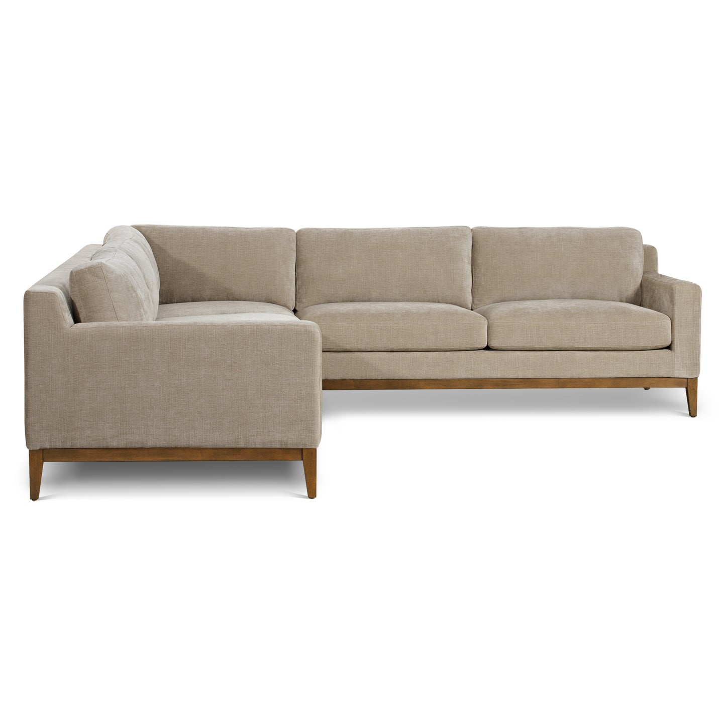 Zyon 116" Corner Sectional | Canvas Brown