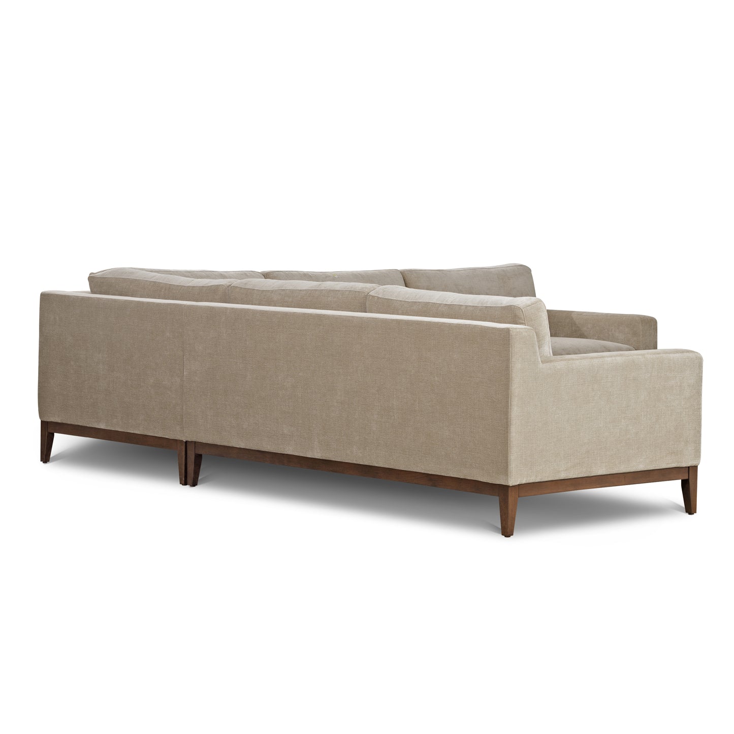 Zyon 116" Corner Sectional | Canvas Brown