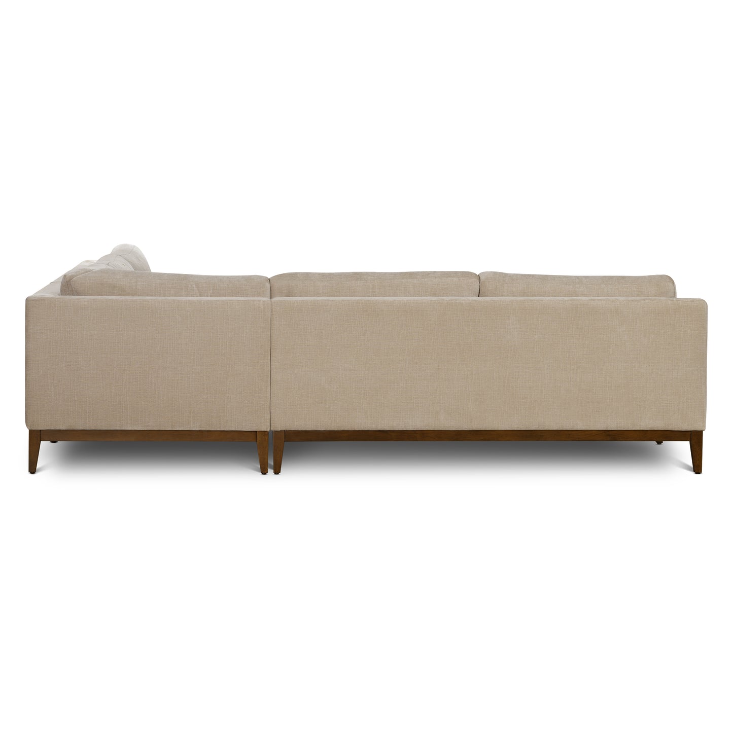 Zyon 116" Corner Sectional | Canvas Brown