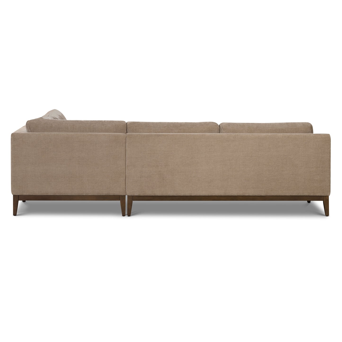 Zyon 116" Corner Sectional | Clove Brown