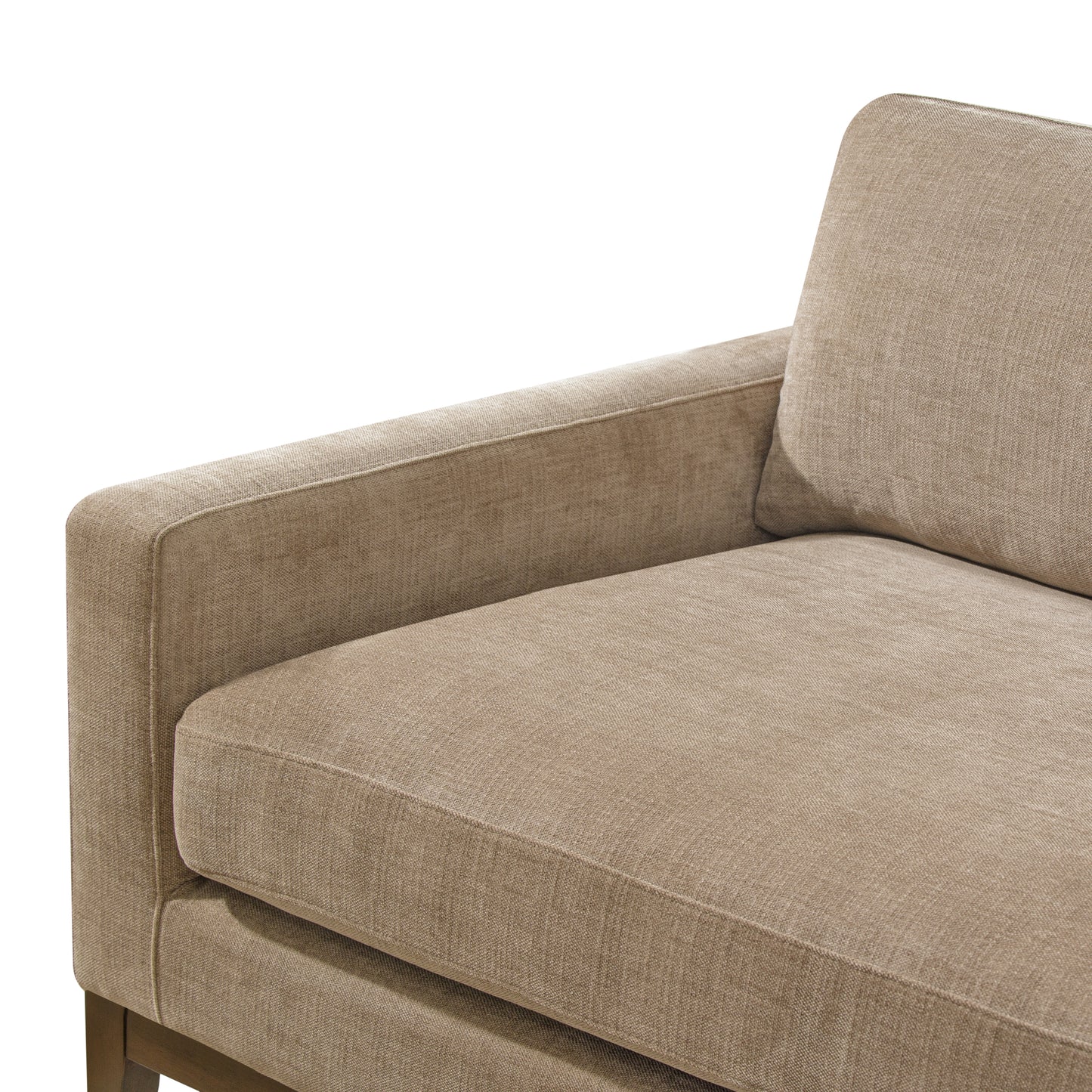Zyon 116" Corner Sectional | Clove Brown