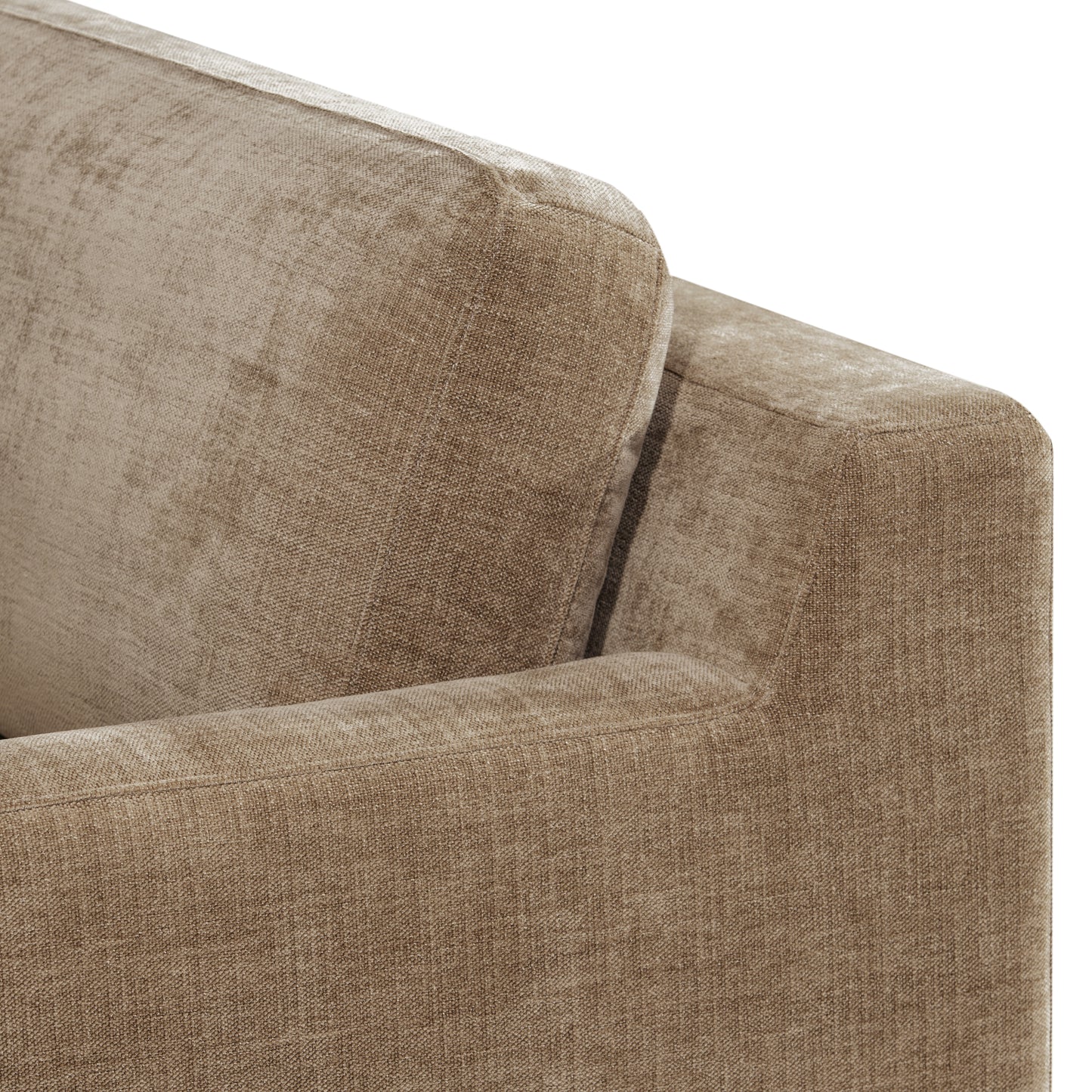 Zyon 116" Corner Sectional | Clove Brown