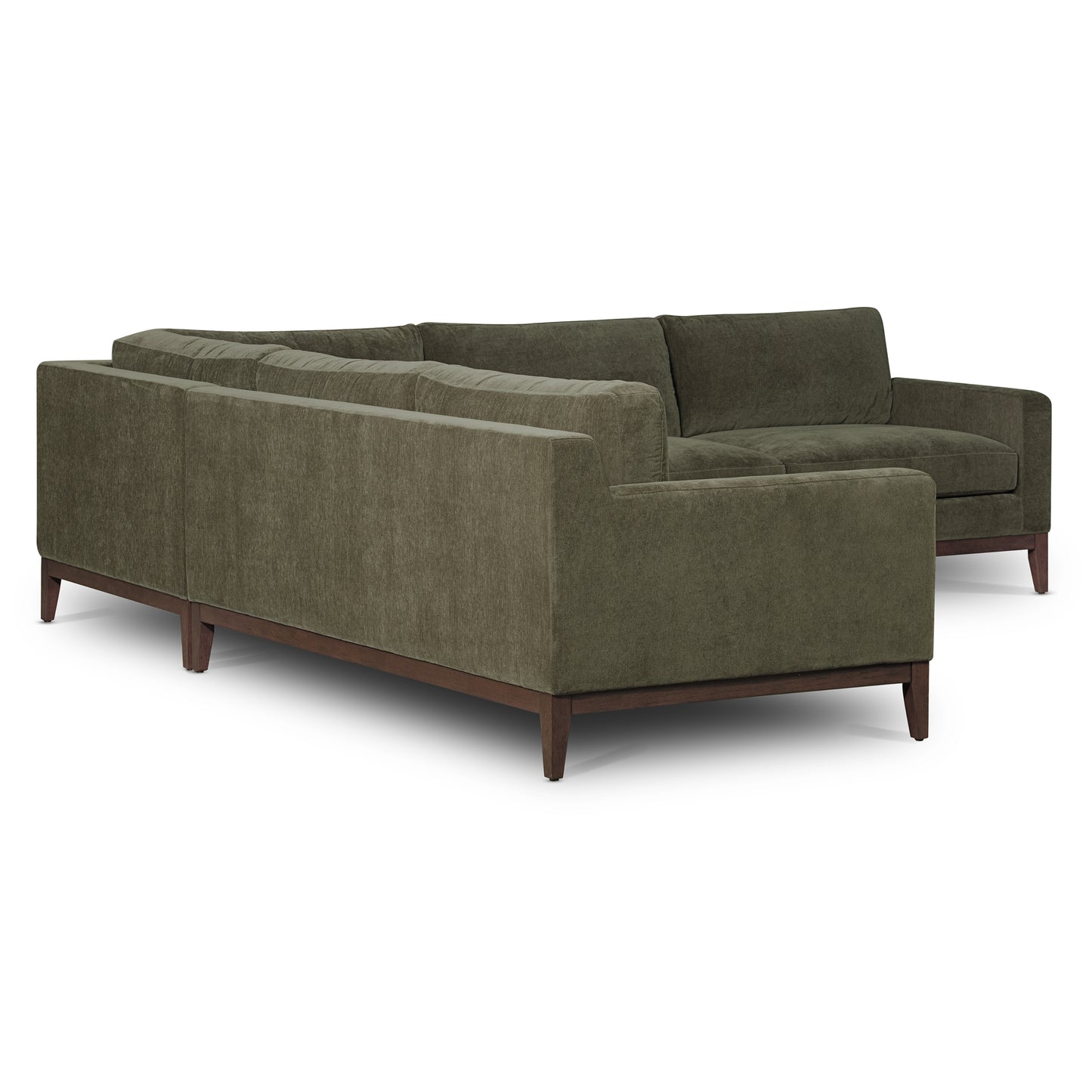 Zyon 116" Corner Sectional | Lume Green