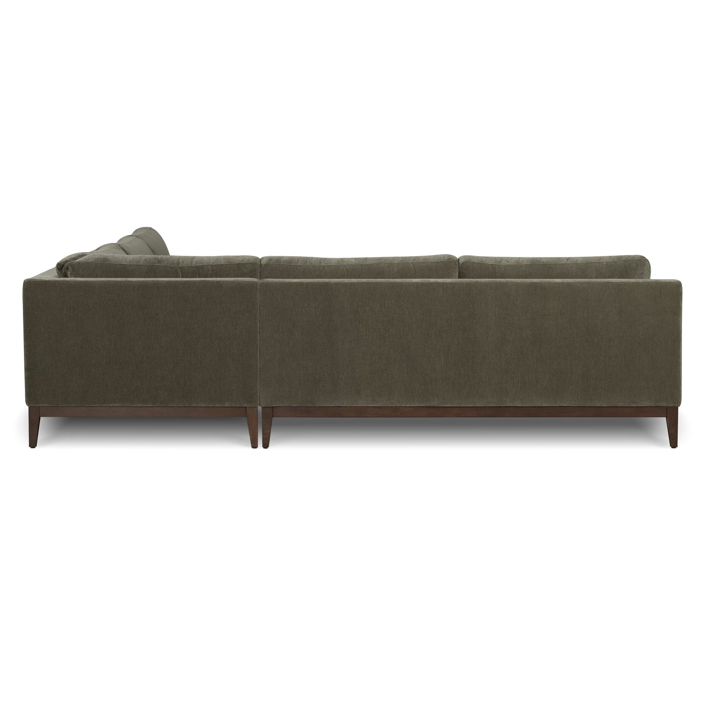 Zyon 116" Corner Sectional | Lume Green