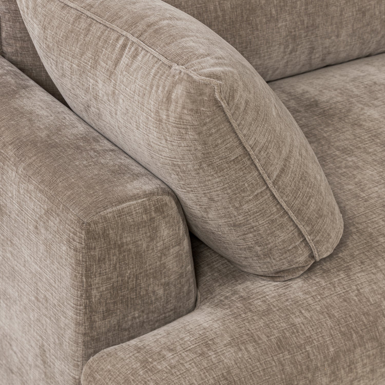 Milo Right-Facing Sectional with Storage | Taupe Brown 