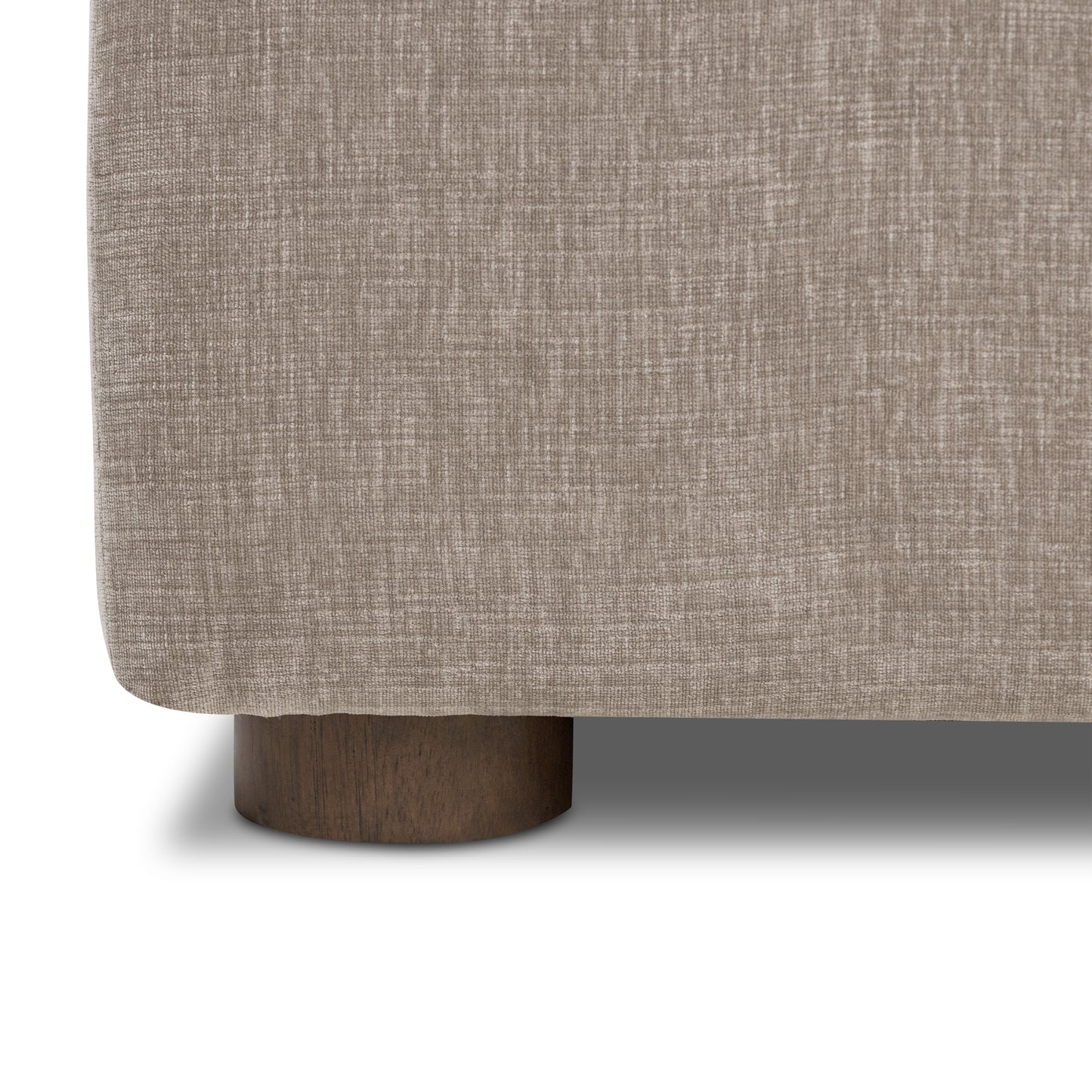 Milo Right-Facing Sectional with Storage | Taupe Brown