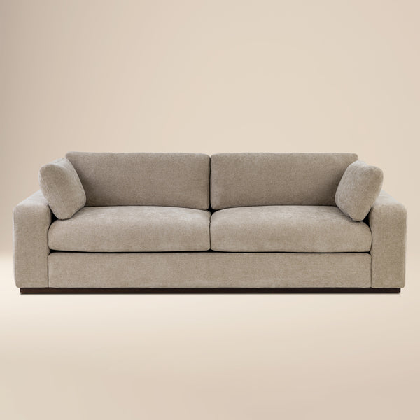 Malaga Sofa (98") | Drift Brown