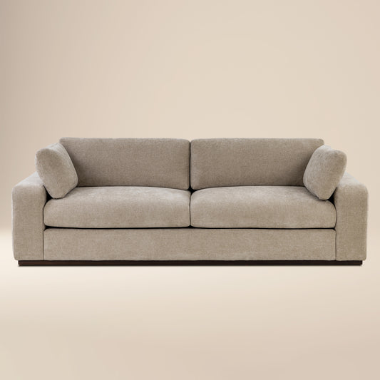 Malaga Sofa (98") | Drift Brown