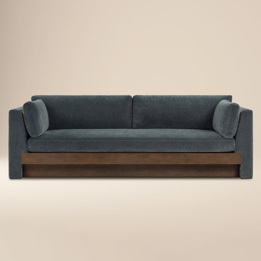 Geneva 99" Sofa | Boreal Blue