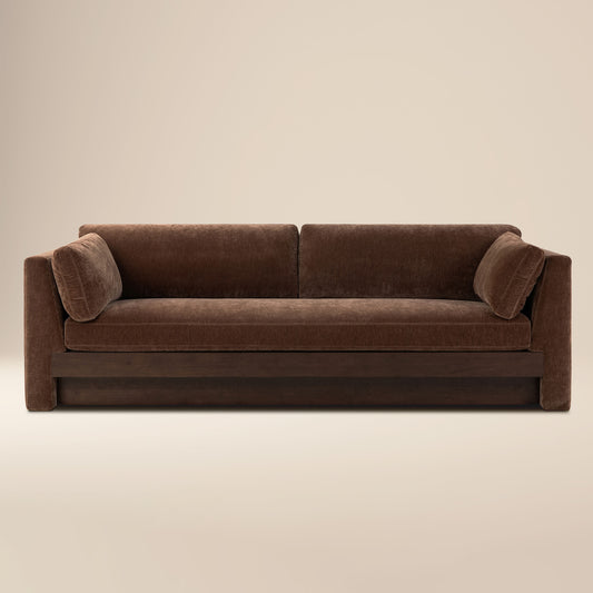 Geneva 99" Sofa | Bronzer Brown