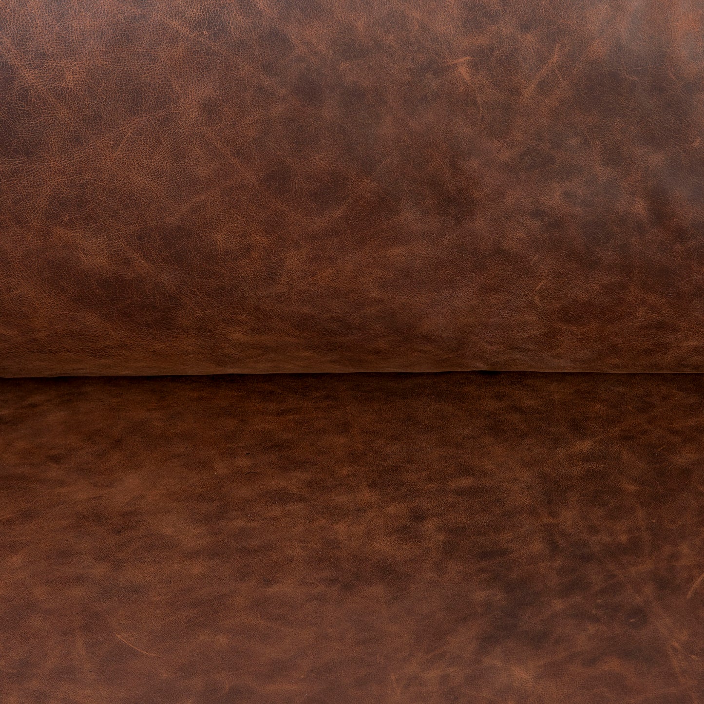 Geneva 99" Leather Sofa | Chocolate Brown