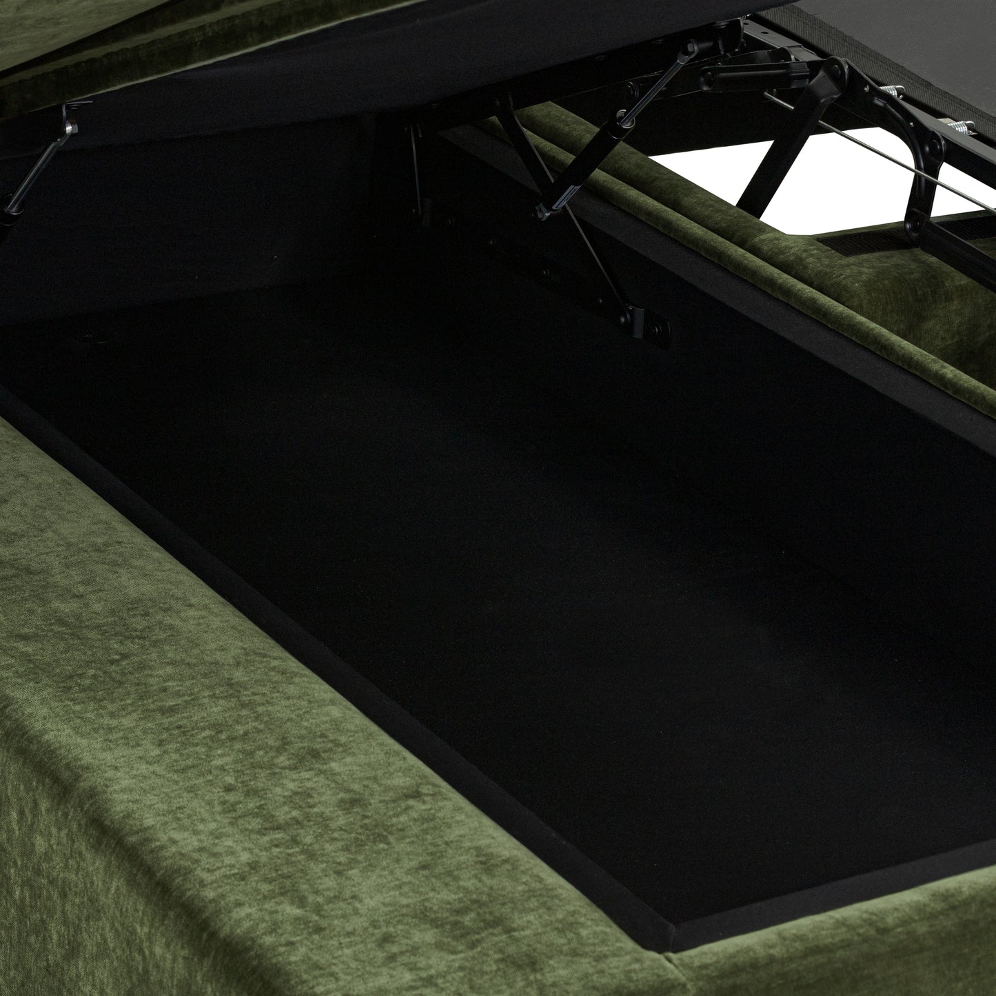 Milo Left-Facing Sleeper Sectional | Sagano Green