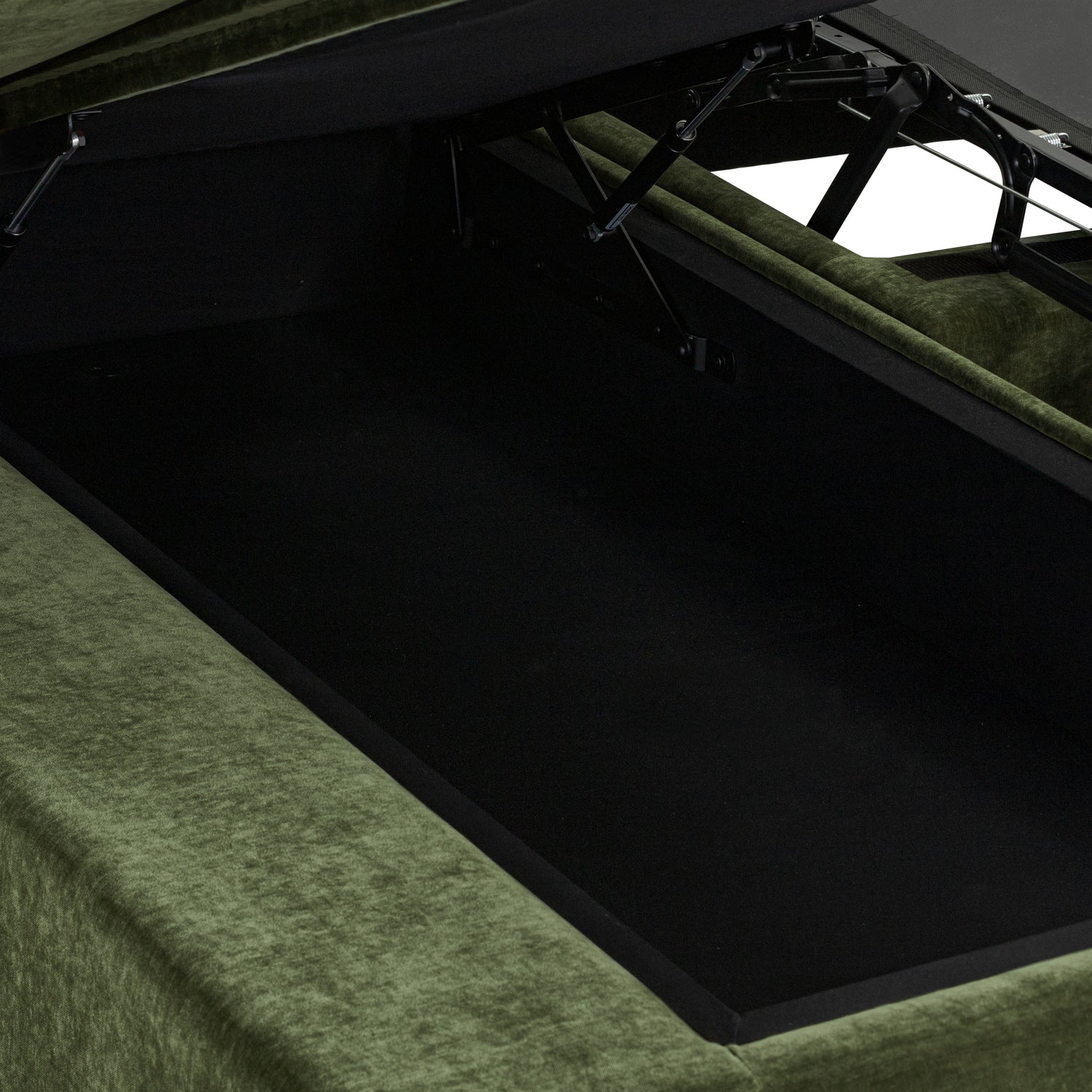 Milo Left-Facing Sleeper Sectional | Sagano Green 