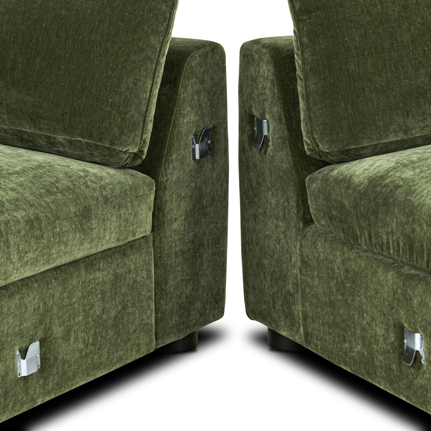 Milo Left-Facing Sleeper Sectional | Sagano Green 