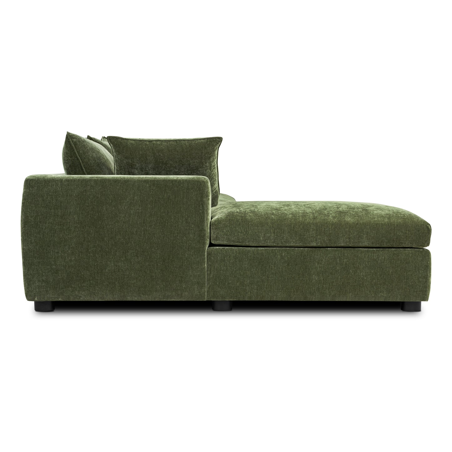 Milo Left-Facing Sleeper Sectional | Sagano Green
