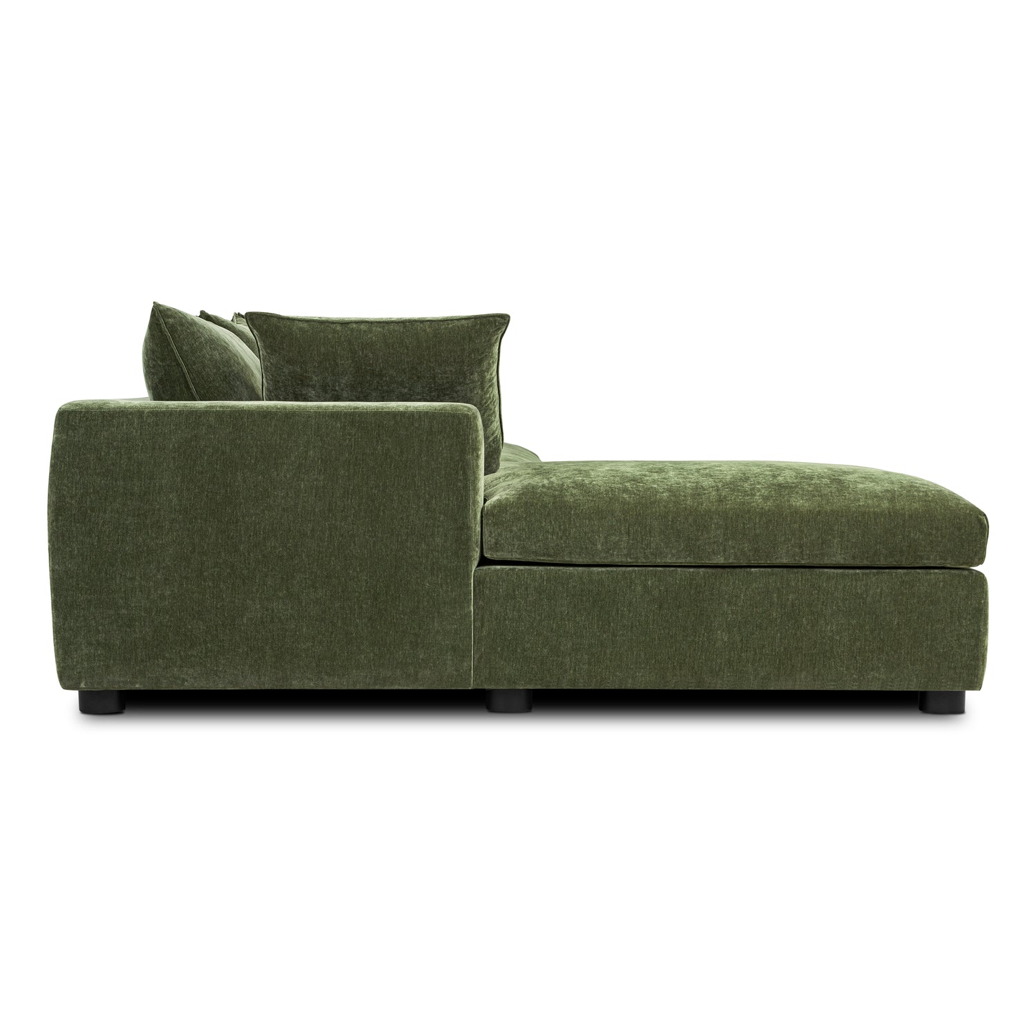 Milo Left-Facing Sleeper Sectional | Sagano Green 