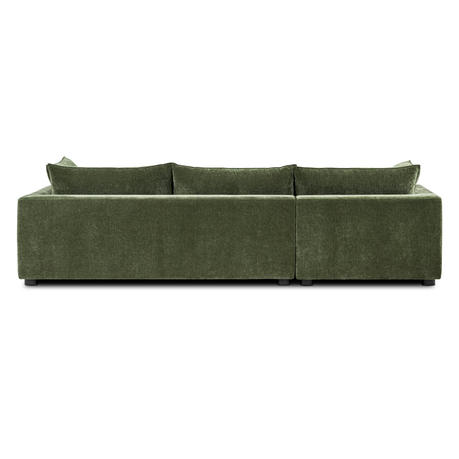 Milo Left-Facing Sleeper Sectional | Sagano Green 