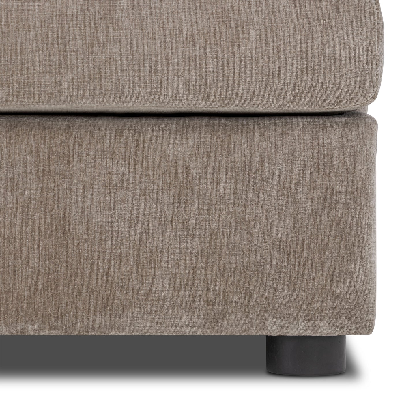 Milo Left-Facing Sleeper Sectional | Taupe Brown