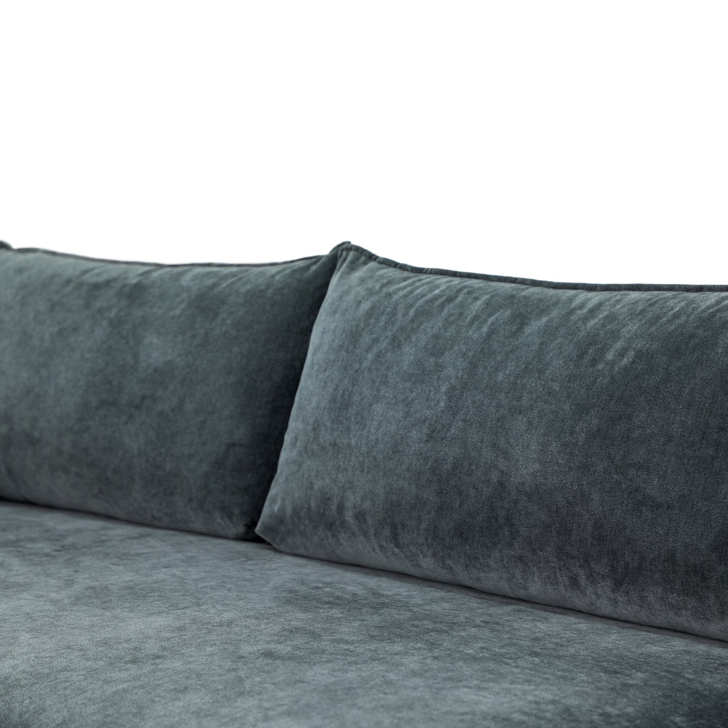 Milo Right-facing Sleeper Sectional | Boreal Blue