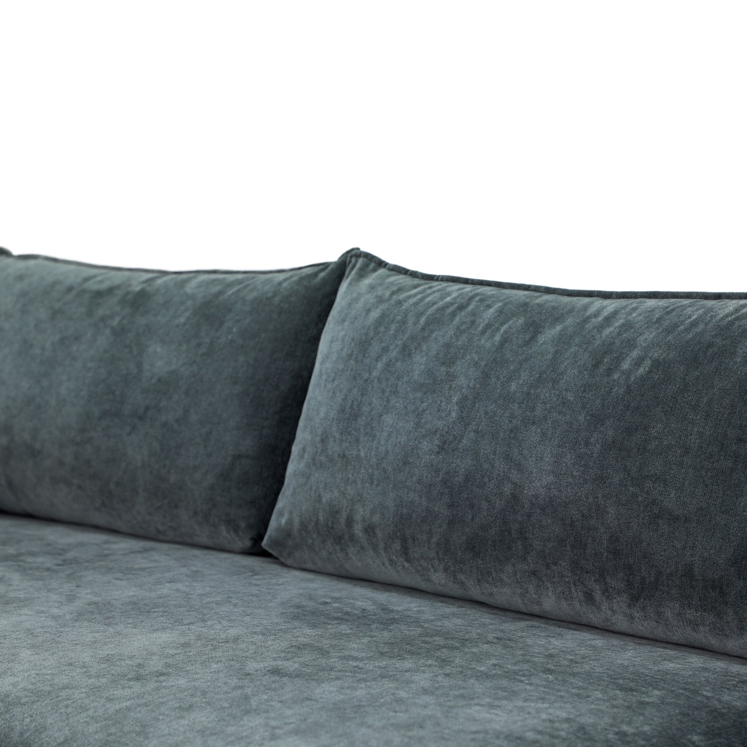 Milo Right-facing Sleeper Sectional | Boreal Blue 