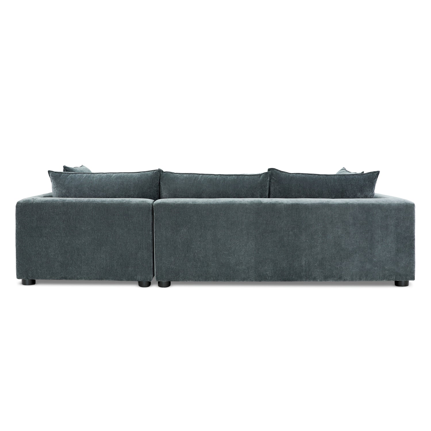 Milo Right-facing Sleeper Sectional | Boreal Blue 