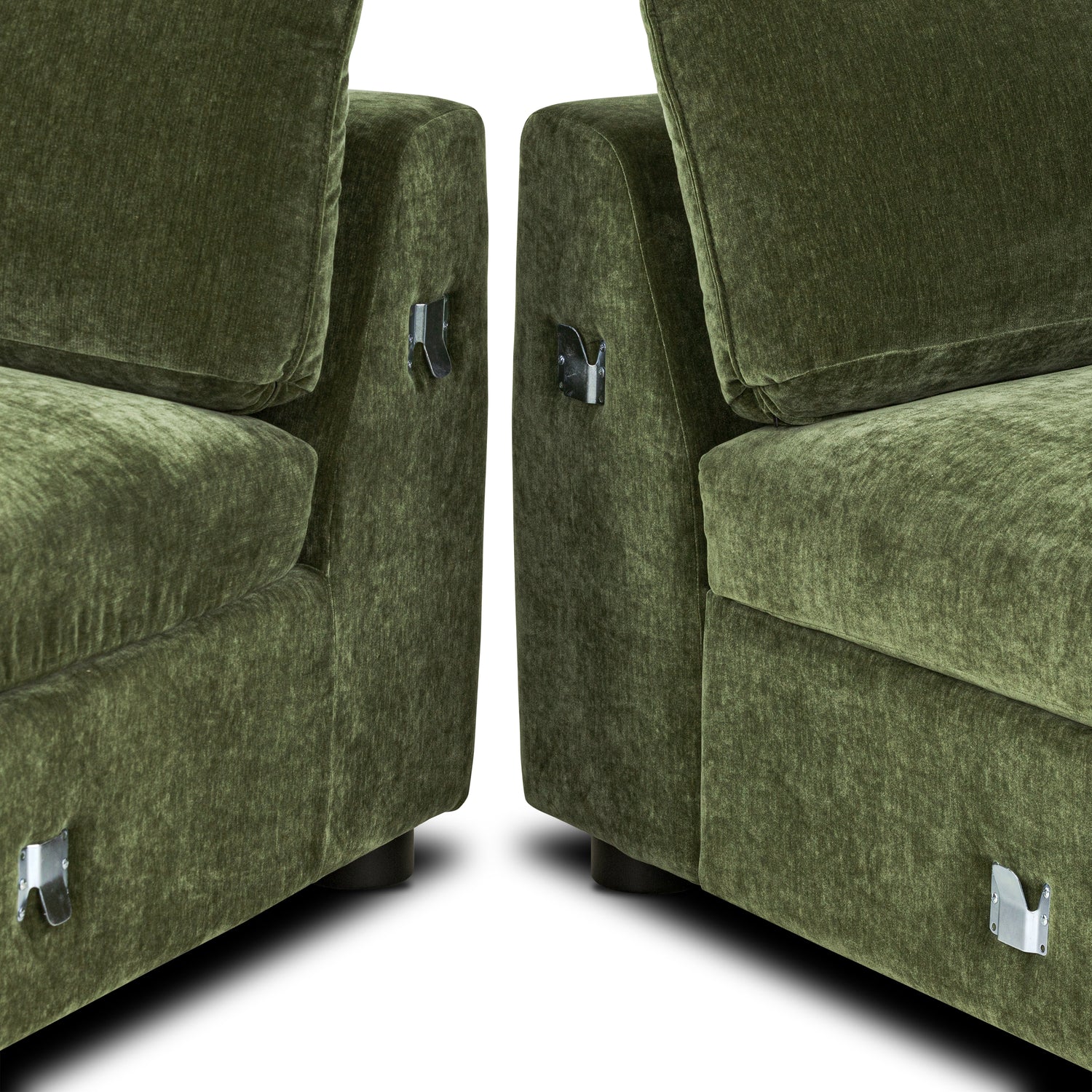 Milo Right-Facing Sleeper Sectional | Sagano Green 